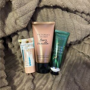 Victoria's Secret Gold and Black Moisturizer & Body Oil